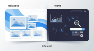 The Difference Between a Website That Looks Nice and a Website That Works